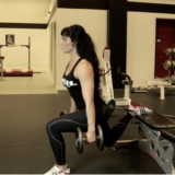 övning|Utfall med hantlar - se övningen|Bulgarian split squat